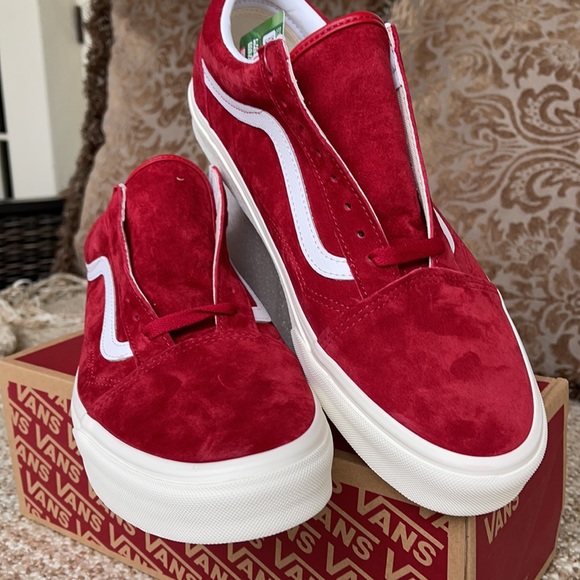 Vans Old Skool Pig Suede Chl Ppr/True White Men’s - Picture 8 of 16